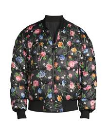 Mackage Paul Floral Print Bomber Jacket