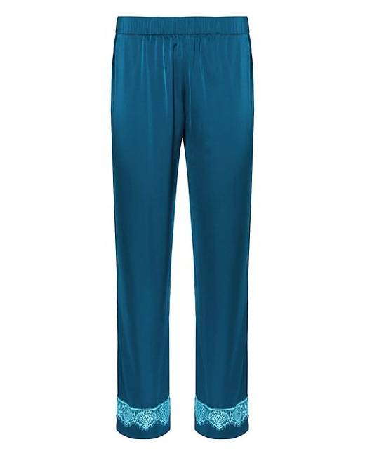 Pajama Pants in Arcturus Blue Petrol for Women