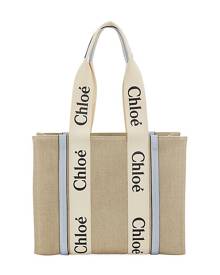 Chloé Woody Medium Logo Tote