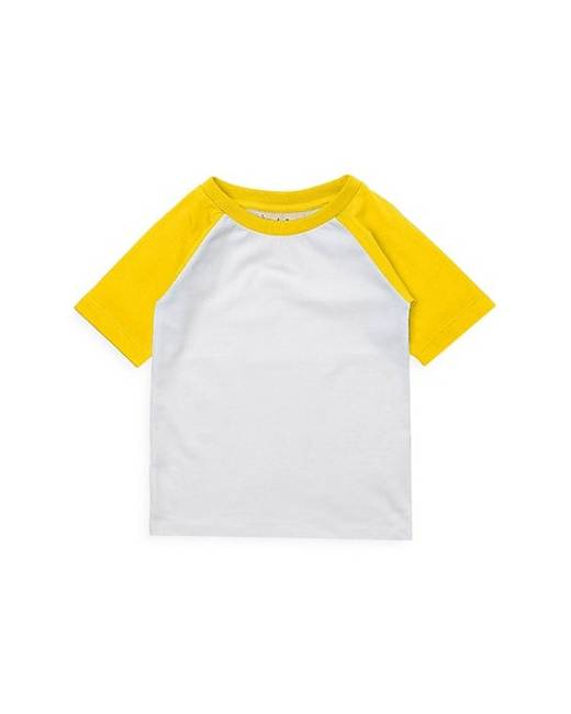 ★★Adairs★★ 3S Raglan Slim Tee Powder Yellow JC6679 90s Cropped Organic Slub Cotton T-shirt For Women | J.Crew