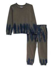Splendid Little Boy's Seaweed Tie-Dye T-Shirt & Jogger Pants Set