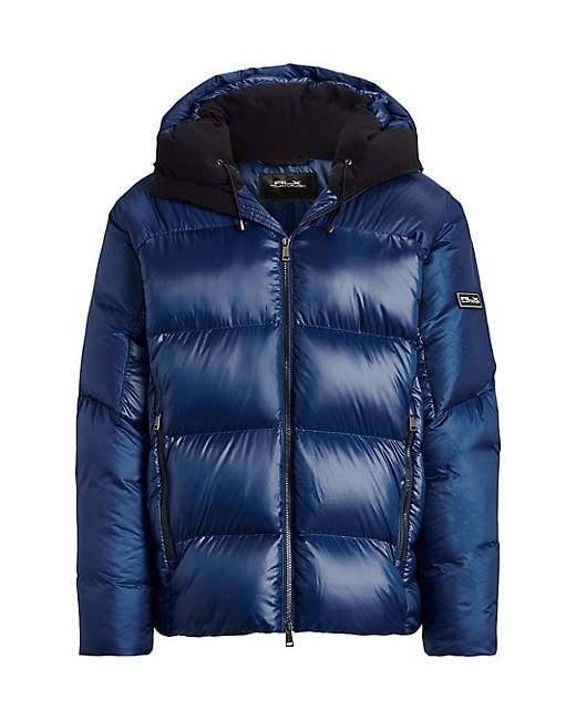 Blue Mens Clothing Jackets Down and padded jackets Polo Ralph Lauren Synthetic Hooded Parka in Navy for Men 