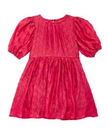 Rachel Parcell Little Girl's & Girl's Polka Dot Pouf-Sleeve Dress