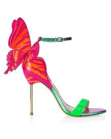 Sophia Webster Chiara Butterfly Ankle-Strap Sandals