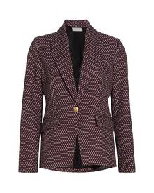 Elie Tahari Notch Collar Single Button Blazer