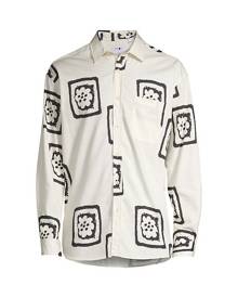 NN07 Deon Abstract Print Shirt