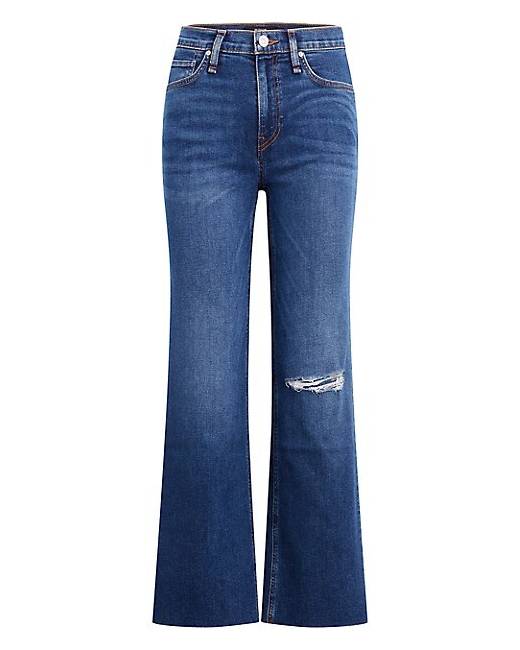 Save 3% Womens Clothing Jeans Bootcut jeans Hudson Jeans Denim Blair Colette High-rise Cropped Bootcut Jean in Blue 