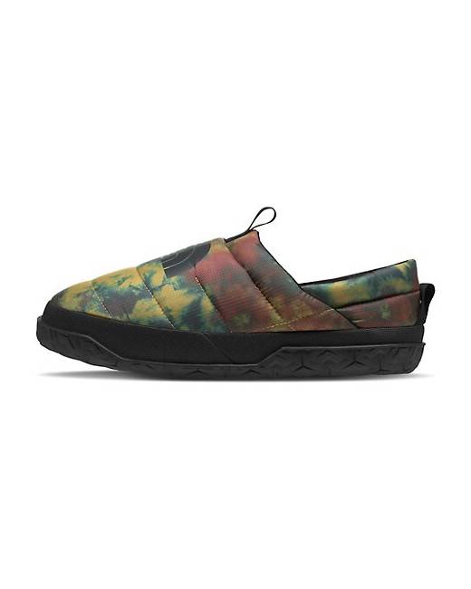 North face camouflage cheap slippers