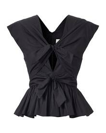 TOVE Elen Knotted Peplum Top