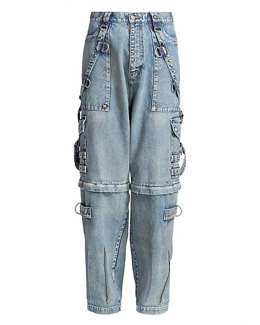 Straight jeans Balenciaga Blue size 28 US in Cotton  30517415