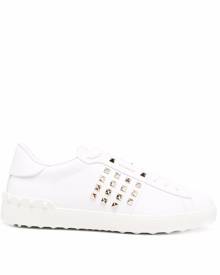 VALENTINO GARAVANI - Open Leather Sneakers