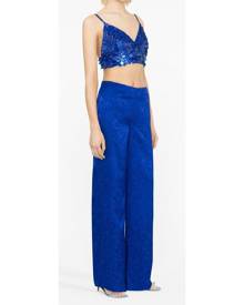 PAROSH - Sequinned Crop Top