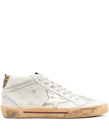 GOLDEN GOOSE - Mid Star Leather Sneakers