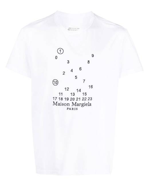 Maison Margiela Layered graphic-print Shirt - Farfetch