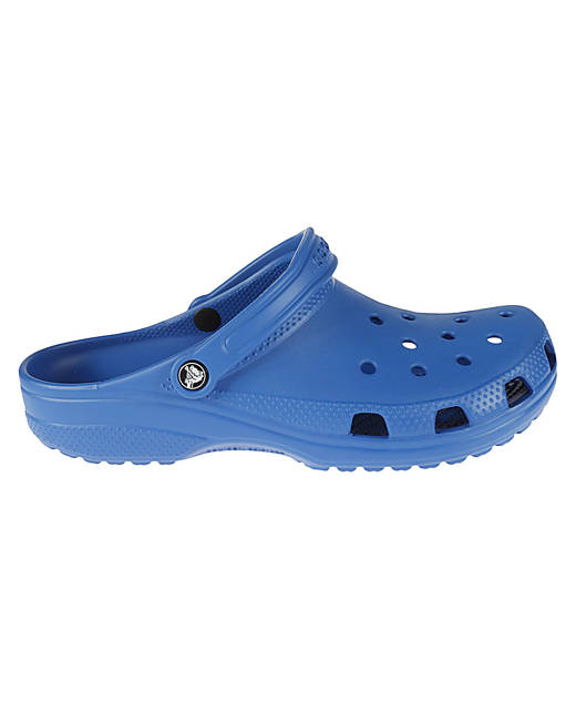 men blue clogs