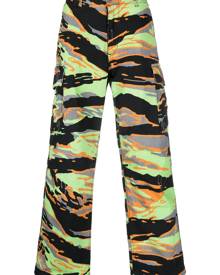 ERL - Printed Cotton Cargo Trousers