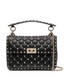 VALENTINO GARAVANI - Rockstud Spike Leather Shoulder Bag