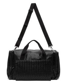Bottega Veneta Black Intrecciato Packable Duffle Bag