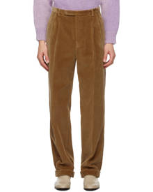 Gucci Tan Cotton Corduroy Trousers