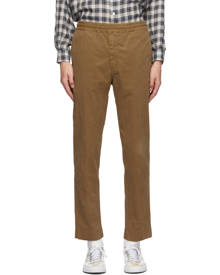 PRESIDENTs Khaki Garment-Dyed Vernon Trousers