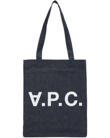 A.P.C. Indigo Denim Laure Tote