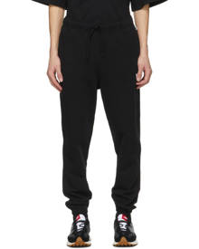 M.A. Martin Asbjorn Black Logo Track Pants