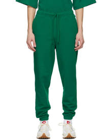 M.A. Martin Asbjorn Green Logo Track Pants