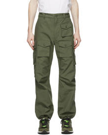 Engineered Garments Green Cotton Ripstop Cargo Pants