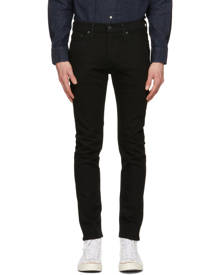 Levis Black 510 Skinny-Fit Flex Jeans