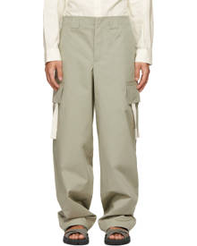 Jacquemus Khaki Le Pantalon Alzu Cargo Pants