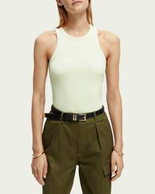 Scotch & Soda Organic Cotton Racerback Tank Top