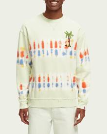 Scotch & Soda Organic Cotton Tie-dye Sweatshirt