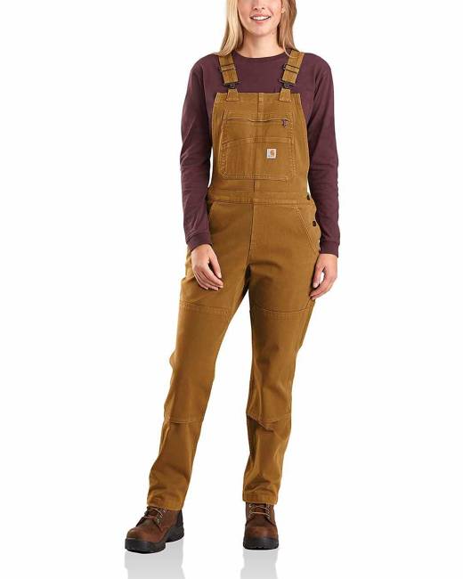 Coggles Women Clothing Dungarees Womens Contract Stitching Bib Overall 