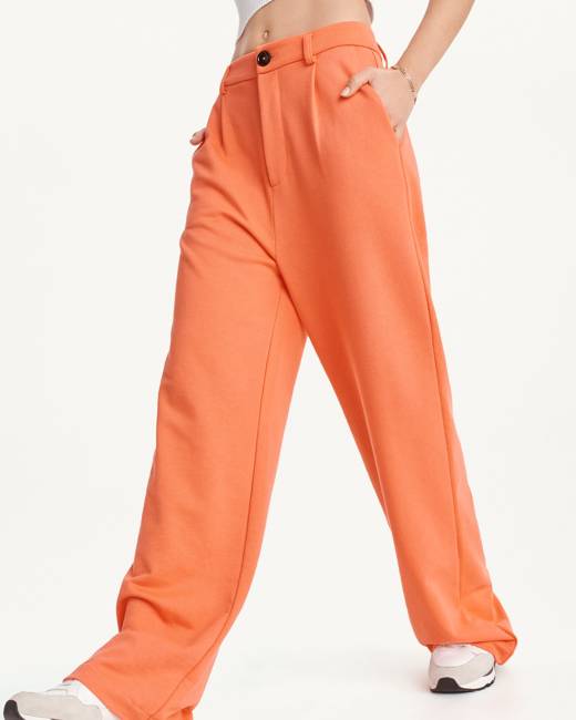 High Waist Wide Leg Pants 31'', Women's Fashion, Activewear on Carousell