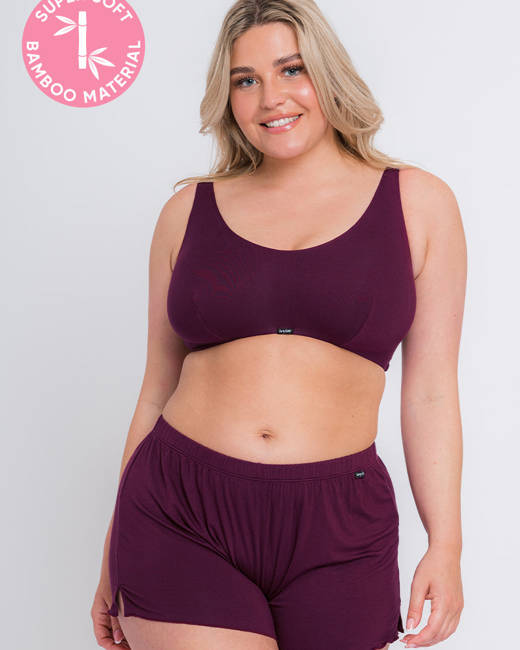 Curvy Kate Softease Crop Top Fig