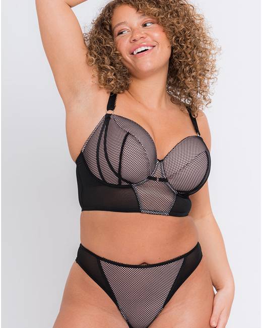 Curvy Kate Get Up And Chill Wire-Free Bralette - Black
