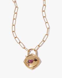 Lovelock 18ct Gold Cable Chain Charm Bracelet