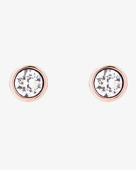 ted baker rose gold earrings sale