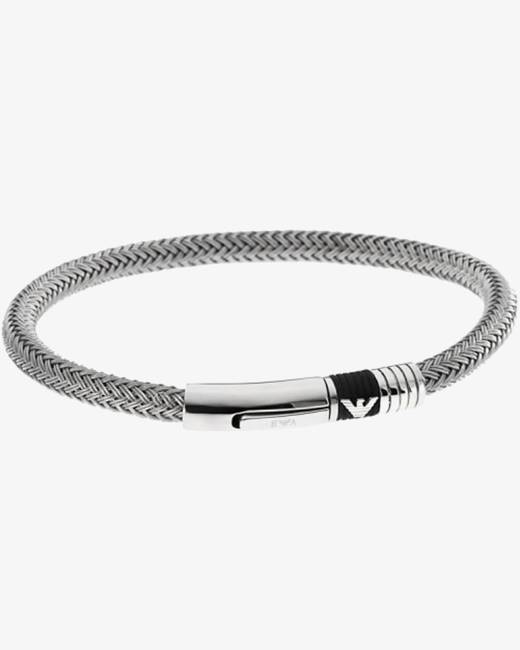 Emporio Armani Stainless Steel Bracelet and Cufflinks Set - EGS3044SET -  Watch Station