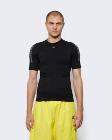 Balenciaga Crewneck Athletic Top Black