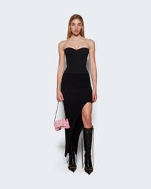 Balenciaga Bustier Top Black