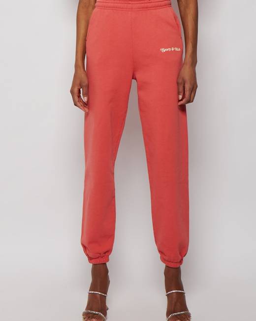 Red Women's Jogger Pants - Clothing