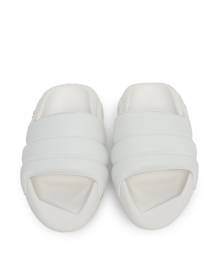 Balmain B-it Puffy Quilted Leather Sandal