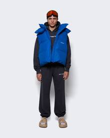 Off-White Between Arrow Over Hoodie Outerspace Blue And White