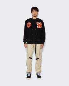 Off-White Canvas Low Vulcanized Sneakers