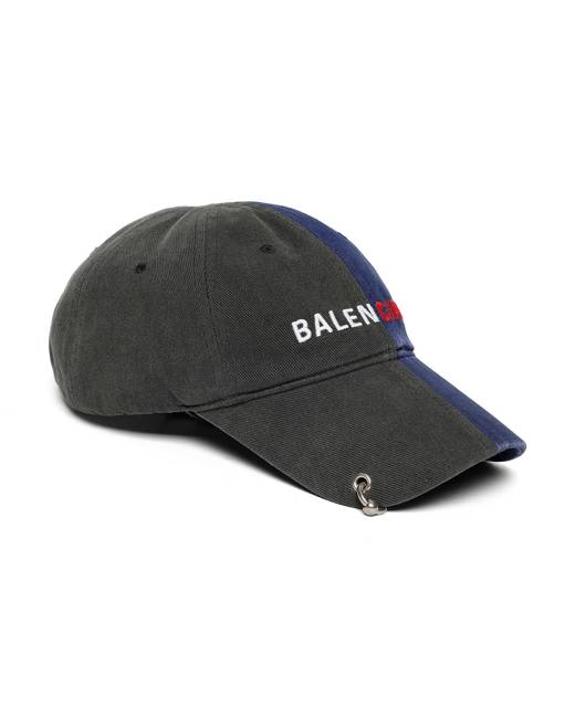 Balenciaga gaffer-tape Cut Cap - Grey