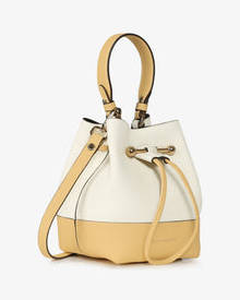 Womens Lana Nano Bucket Bag - Leather Mini Bucket Bag Tan