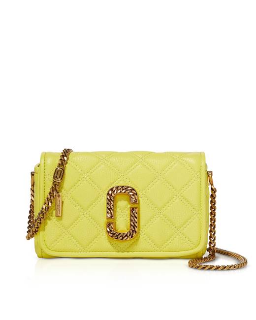 Marc Jacobs Green The Editor 29 Leather Crossbody Bag at FORZIERI