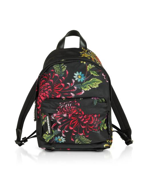 Meli Melo Black Nappa Briony Mini Backpack at FORZIERI