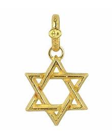 Torrini Designer Necklaces, Stella di David - Large 18K Yellow Gold Pendant Torrini Designer Necklaces, Stella di David - Large 18K Yellow Gold Pendant